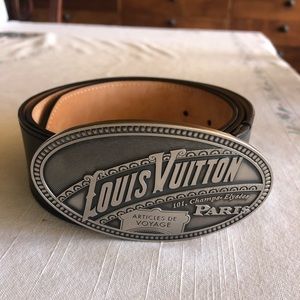 Louis Vuitton Articles De Voyage Belt